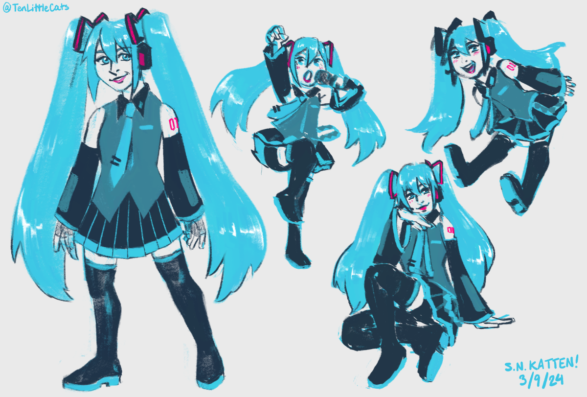 Miku Day Sketches